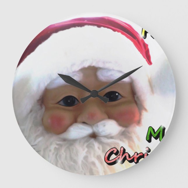 God Jul Tomte Stor Klocka (Framsida)