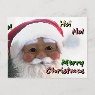 God Jul Tomte Vykort