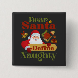 God jul, tomten Define Naughty Knapp