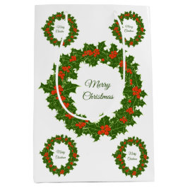 God jul, torra berrysskrans