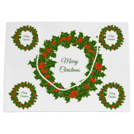 God jul, torra berrysskrans