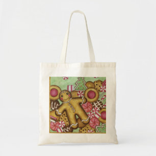 God jul Tote Gift Bag Tygkasse