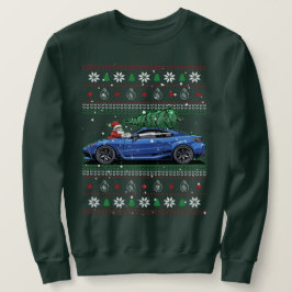 God jul Toyota GR86! Best Car Guy Gift! Lång Ärmad Tröja