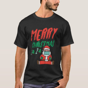 God jul Träd 2020 i Mask Julafton Quara T Shirt