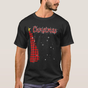 God jul Träd Buffalo Pput Julafton Par Morsa T Shirt