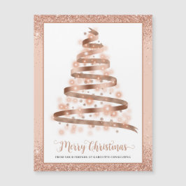 God jul Träd Business Magnetic Card