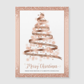 God jul Träd Business Magnetic Card