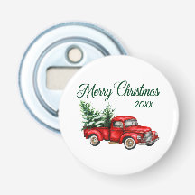 God jul Träd Datum Vintage Röda Lastbil