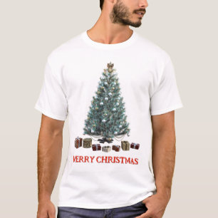 God jul. Träd (design 3) med gåvor T Shirt