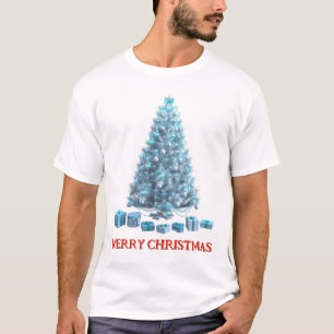 God jul. Träd (design 4) med gåvor T Shirt
