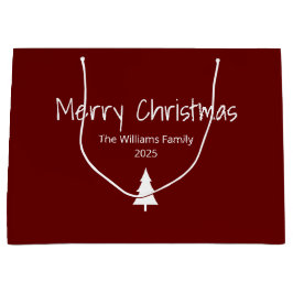 God jul Träd enkel typografi Helgdag