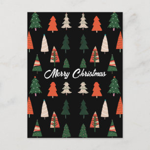God jul Träd Festive Helg Vykort