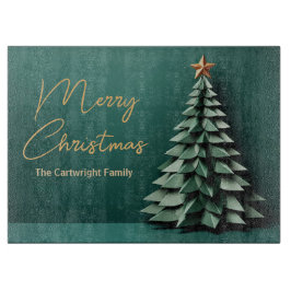 God jul Träd Gorgen Grönt Guld Party