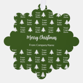 God jul Träd Grönt White Company Logotyp