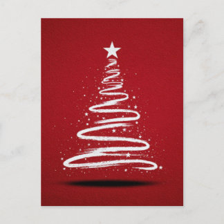 God jul Träd. Helg Vykort