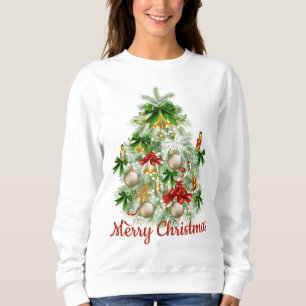 god jul Träd Helgdag Sweatshirt T Shirt
