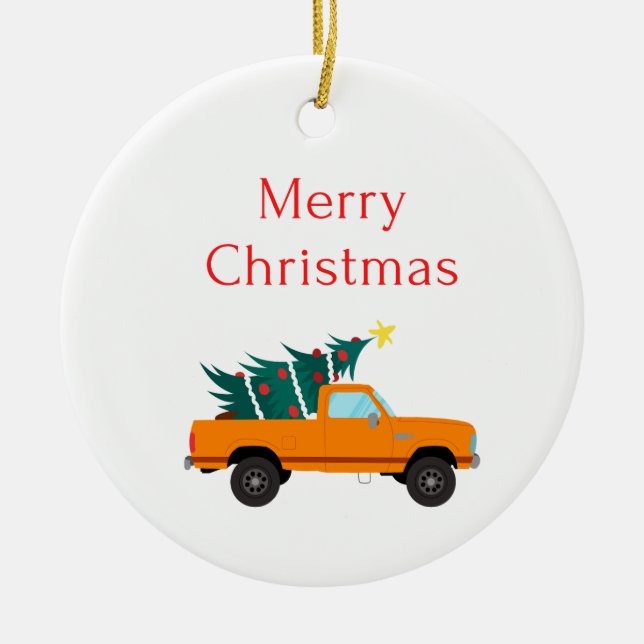 god jul träd julgransprydnad keramik (Framsidan)