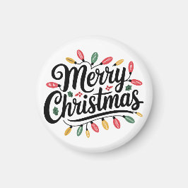 God jul träd magnet