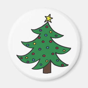 God jul Träd Magnet