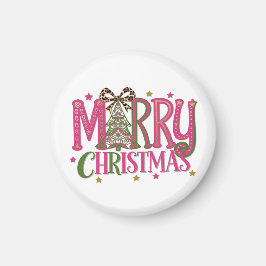 God jul träd magnet