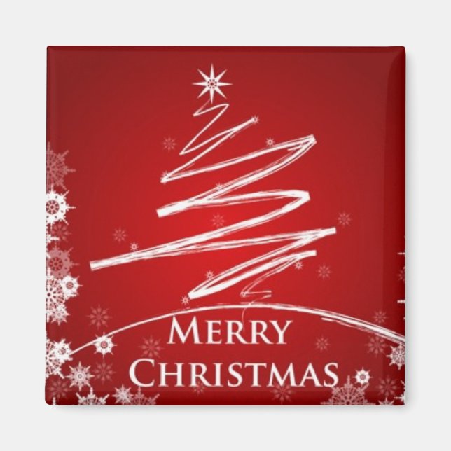 God jul Träd Magnet (Framsidan)