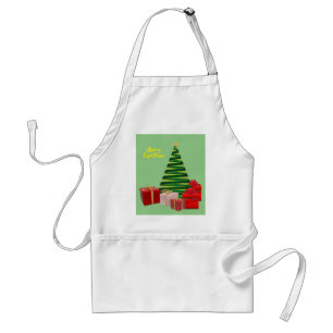 God jul ~ Träd med gåvor Förkläde