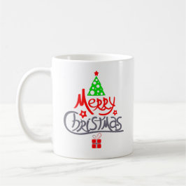 God jul Träd med Gift Kaffemugg