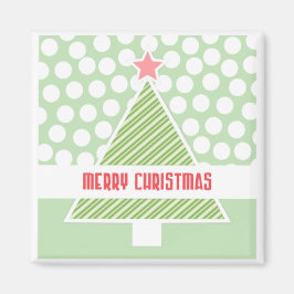 God jul Träd Modern Helgdag Gift Magnet