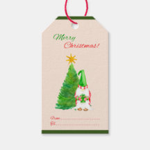 God jul Träd och Jultomten till från