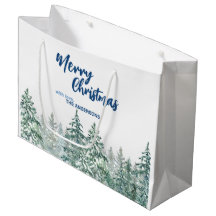 God jul träd-skogsfärgskript