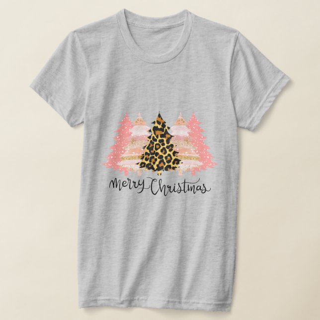God jul träd t shirt (Laydown)