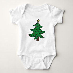 God jul Träd T Shirt