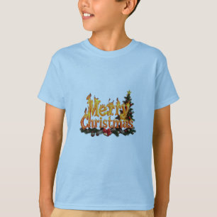 God jul Träd T Shirt