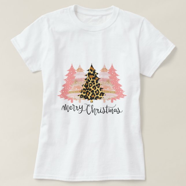 God jul träd t shirt (Design framsida)