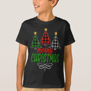 God jul Träd Tre Buffalo Play T Shirt