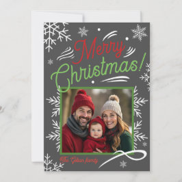 god jul traditionellt julkort