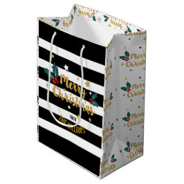 God jul Trendig Guld Glitter textdesign