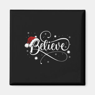 God jul - tro Jultomten, tro jul Magnet