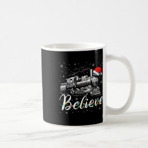 God jul tror på Jultomten Familj Julafton Kaffemugg