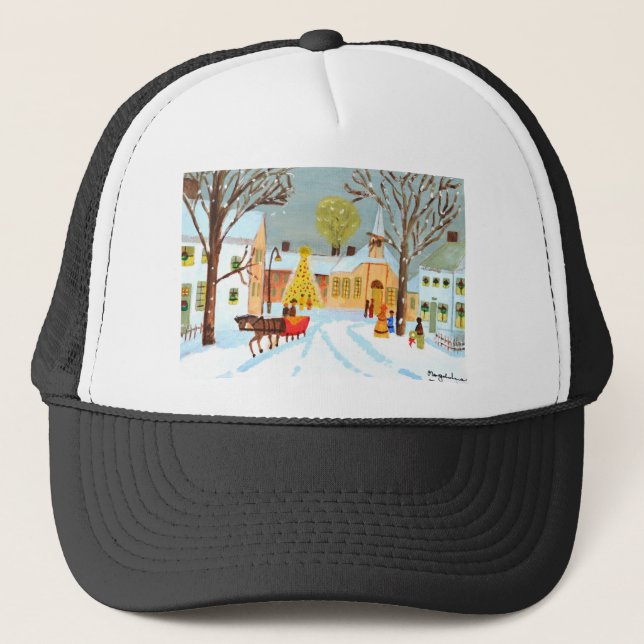 God jul truckerkeps (Framsida)