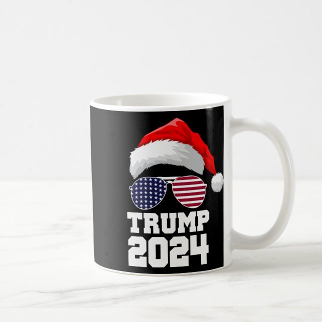 God jul Trump 2024 Kaffemugg (Höger)