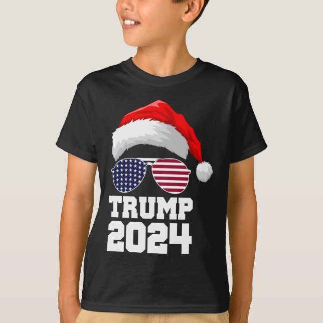 God jul Trump 2024 T Shirt (Framsida)