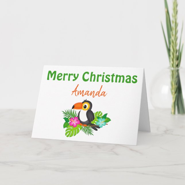 God Jul Tukan Kort (Framsida)