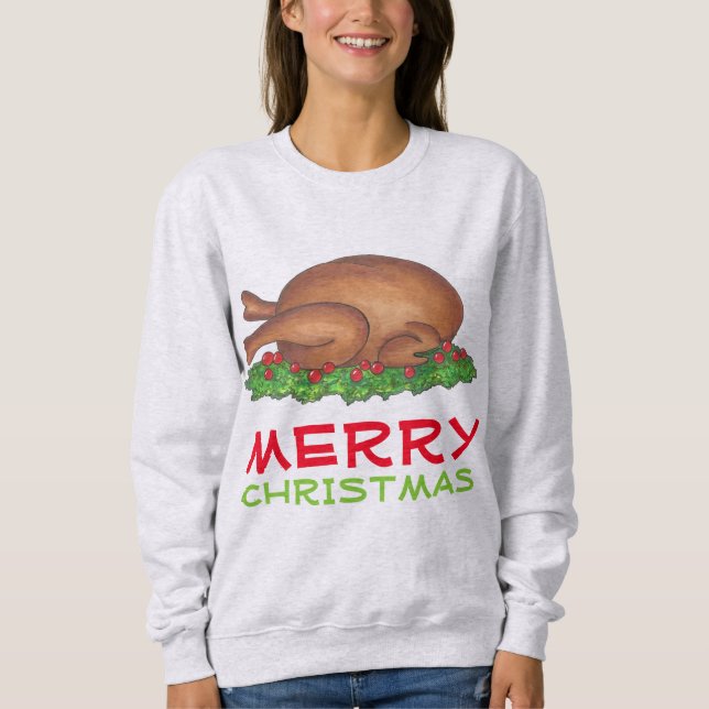 God jul Turkiet Ugly Sweatshirt Tee (Framsida)