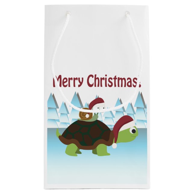 God Jul! Turtle och Snigel (Baksidan)