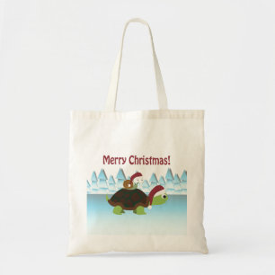 God Jul! Turtle och Snigel Tygkasse