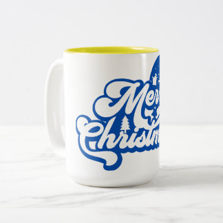 God jul Två-Tonad mugg
