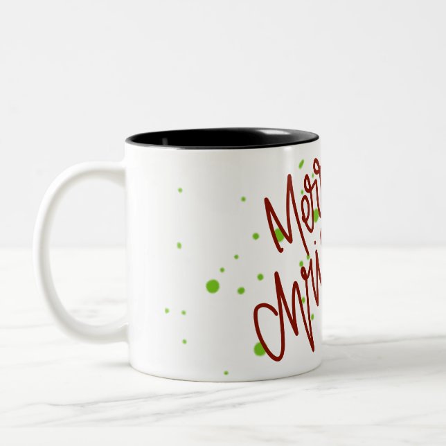 God jul  Två-Tonad mugg (Vänster)