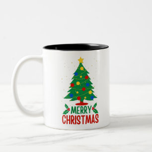 God jul Två-Tonad mugg
