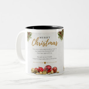 God jul Två-Tonad mugg